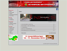 Tablet Screenshot of ff-schwarzau.at